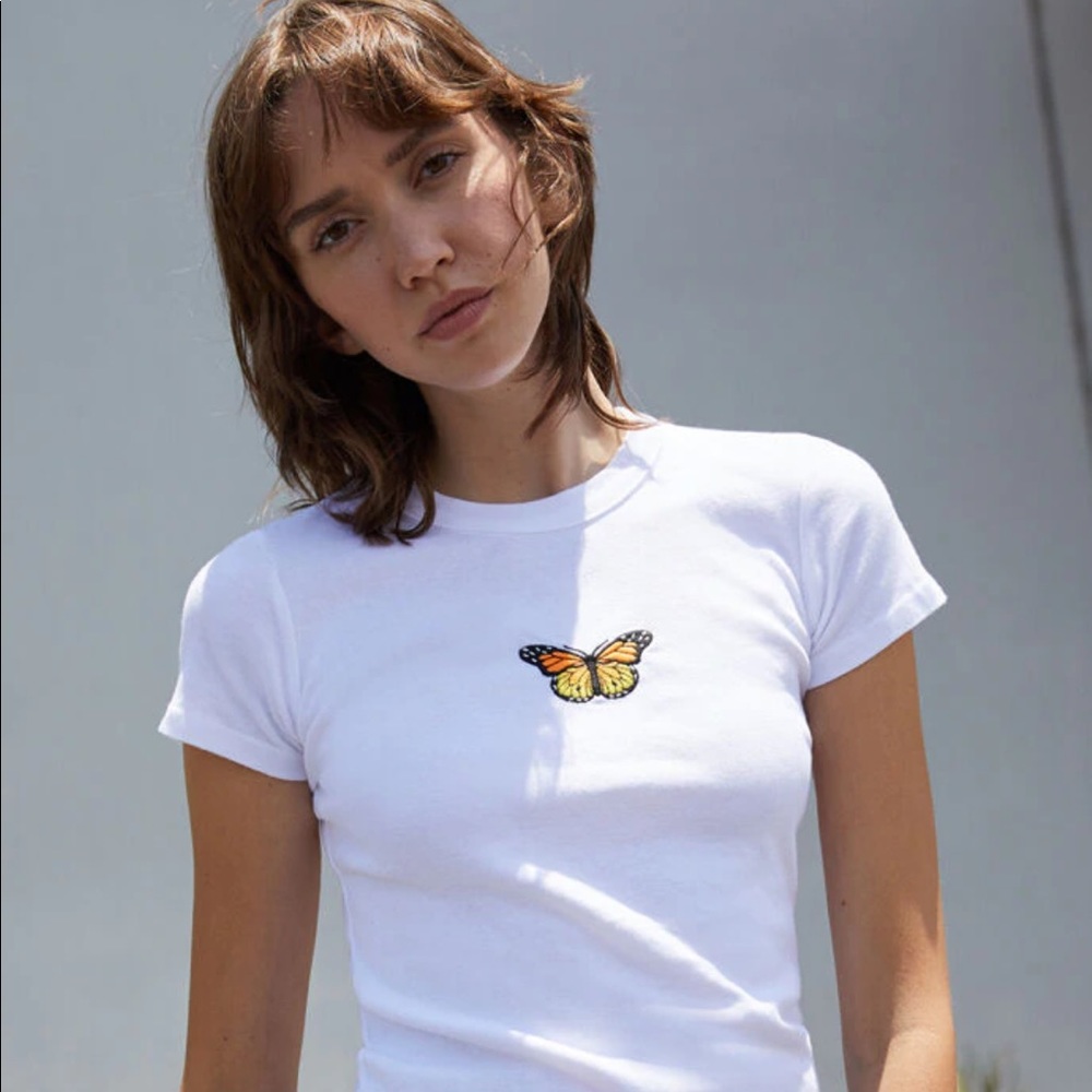 brandy butterfly shirt